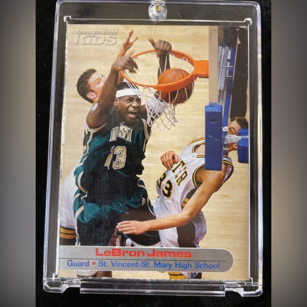 2003 Sports Illustrated for Kids LeBron James Rookie Card